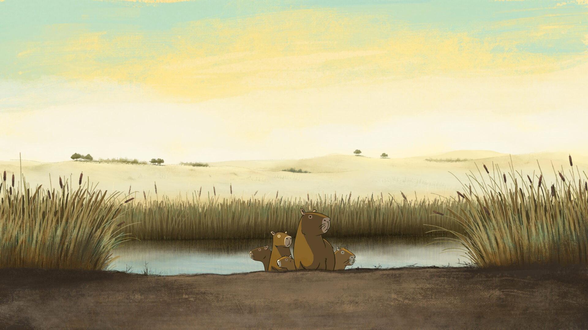 Capybaras