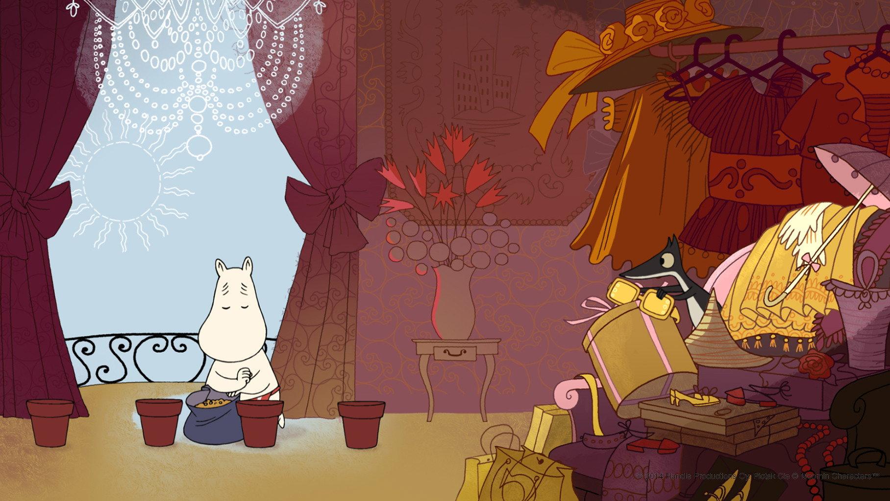 Moomins on the Riviera